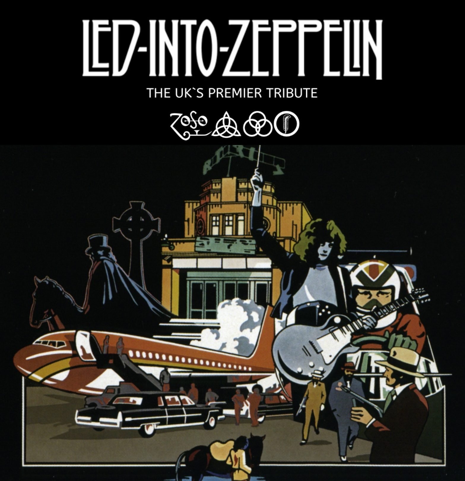 Led into Zeppelin in concert