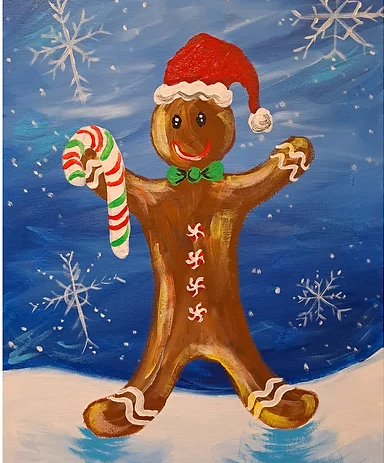 Art Event - Paint a Gingerbread Person