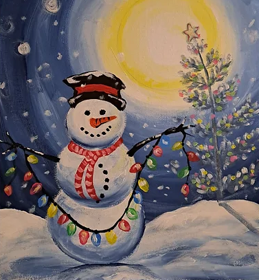Art Event - Paint a Snowman