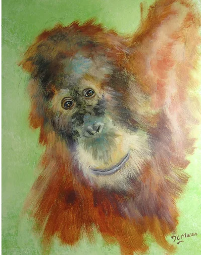 R Young Gallery - Paint an Orangutan