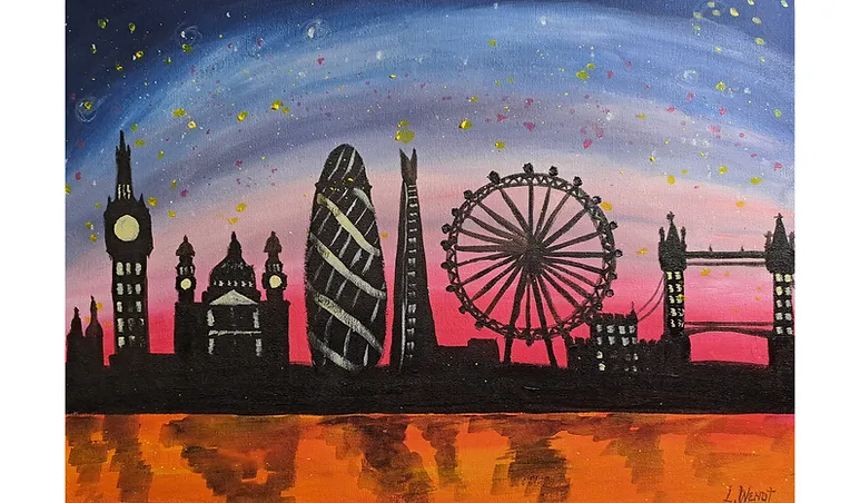 Paint a London Skyline