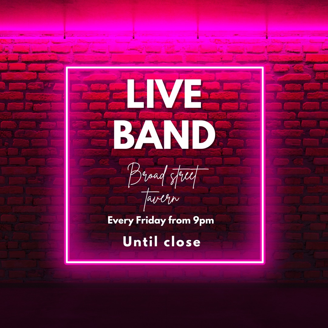 Live Band every Friday