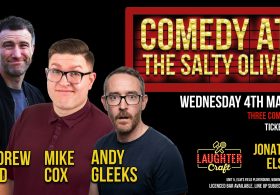 Comedy at Salty Olive