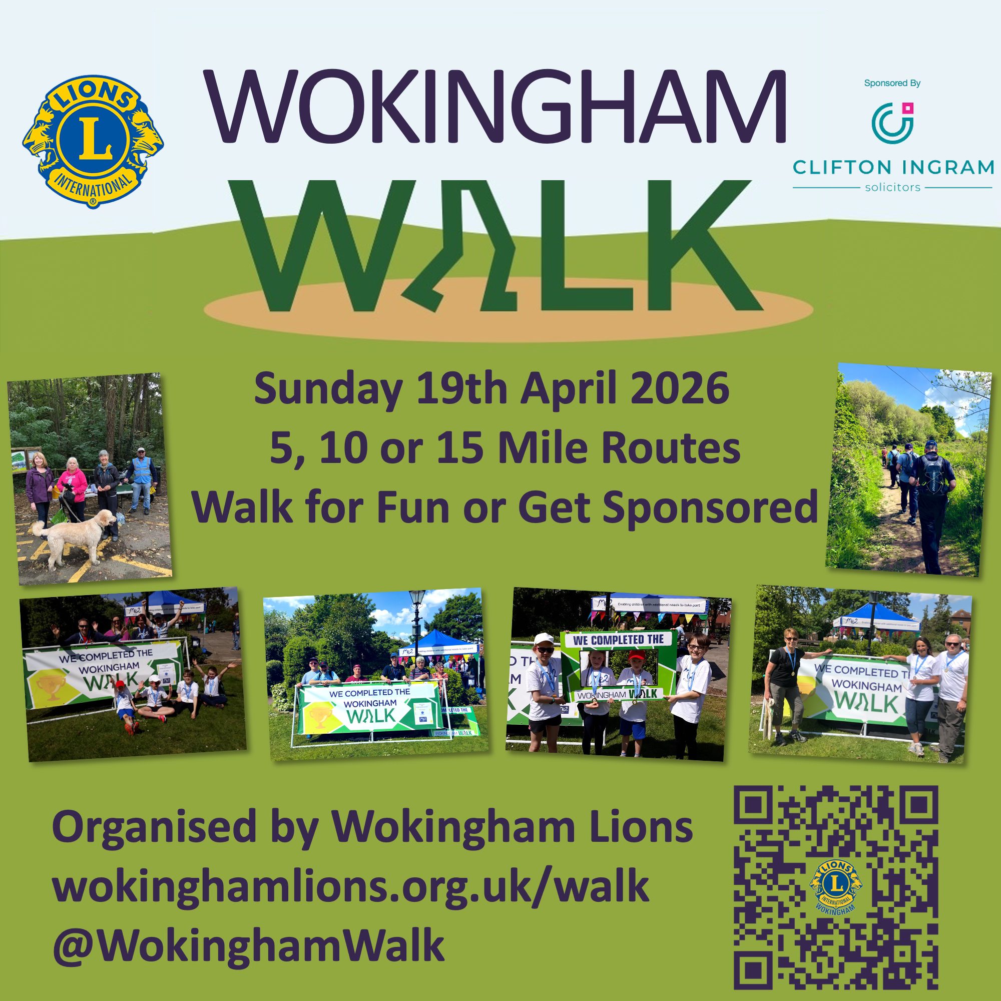 Spring Wokingham Walk