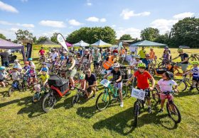 Family Bike Ride at Bikeathon