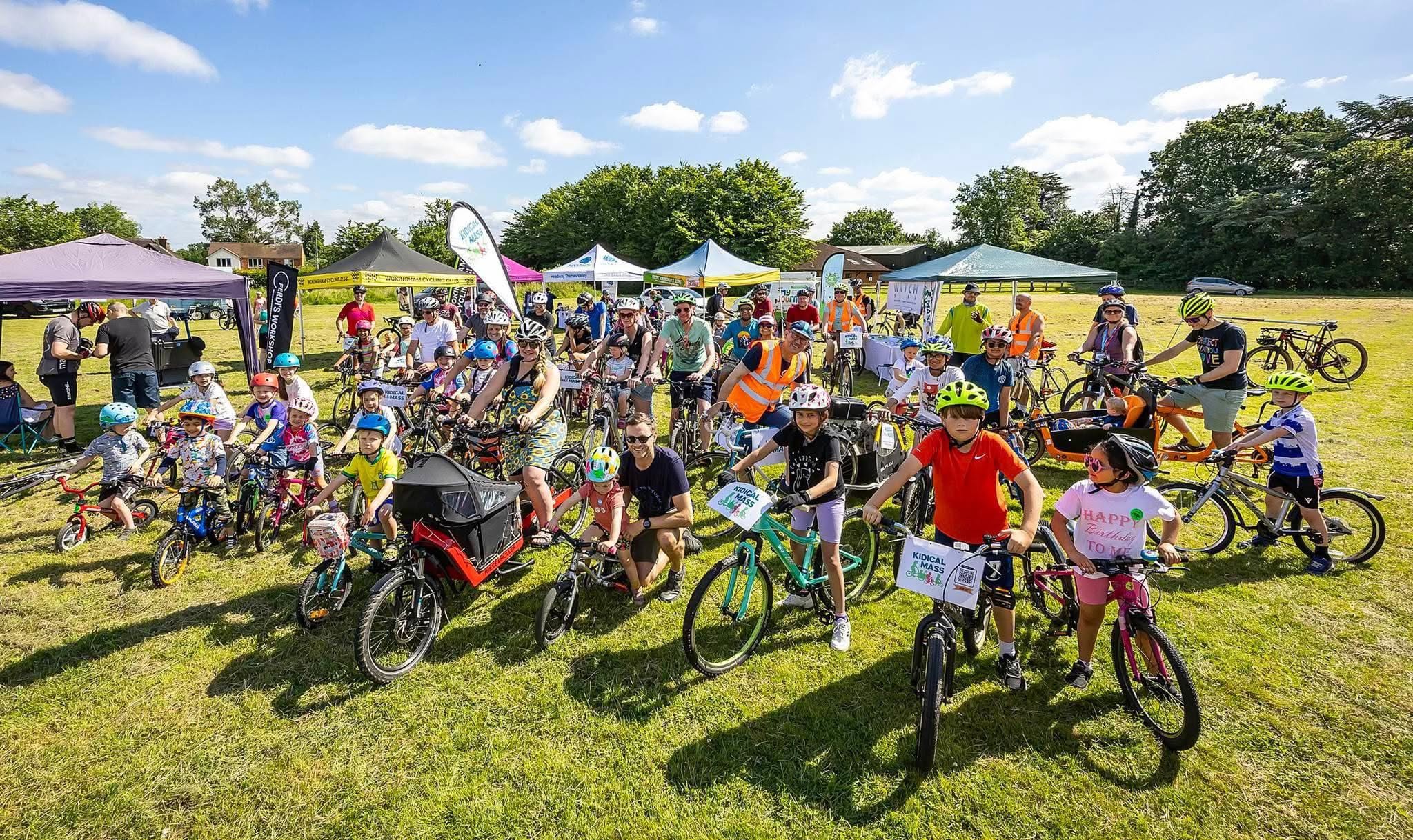 Family Bike Ride at Bikeathon