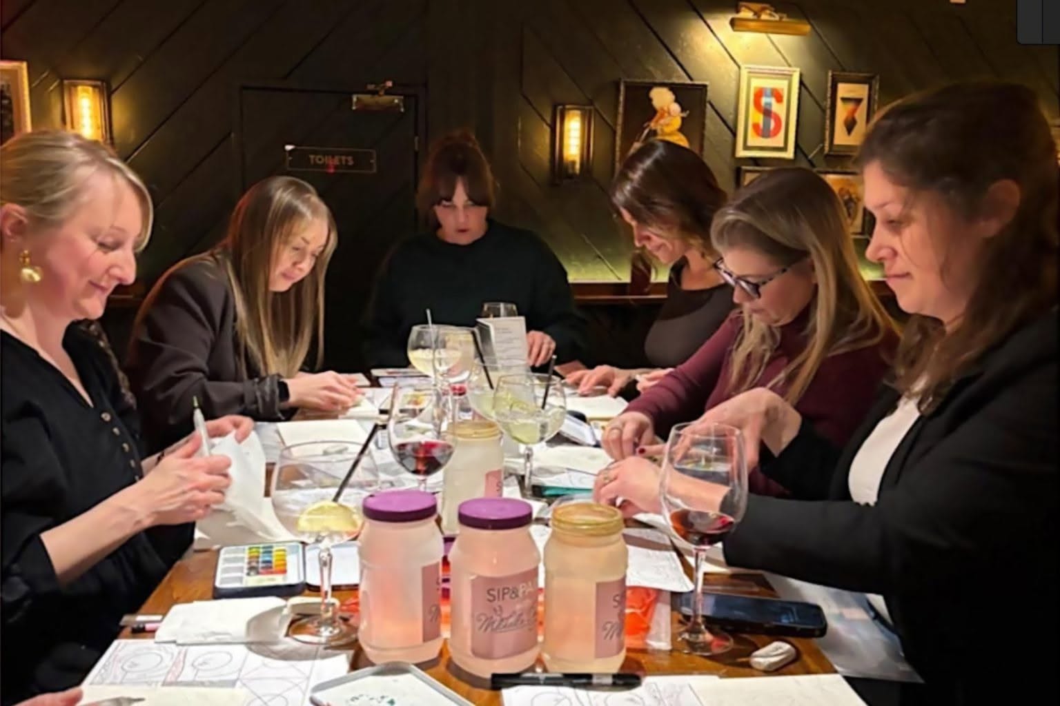 Sip & Paint at Chalk