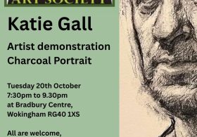Art demo - Charcoal Portrait